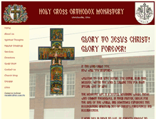 Tablet Screenshot of holy-cross.info